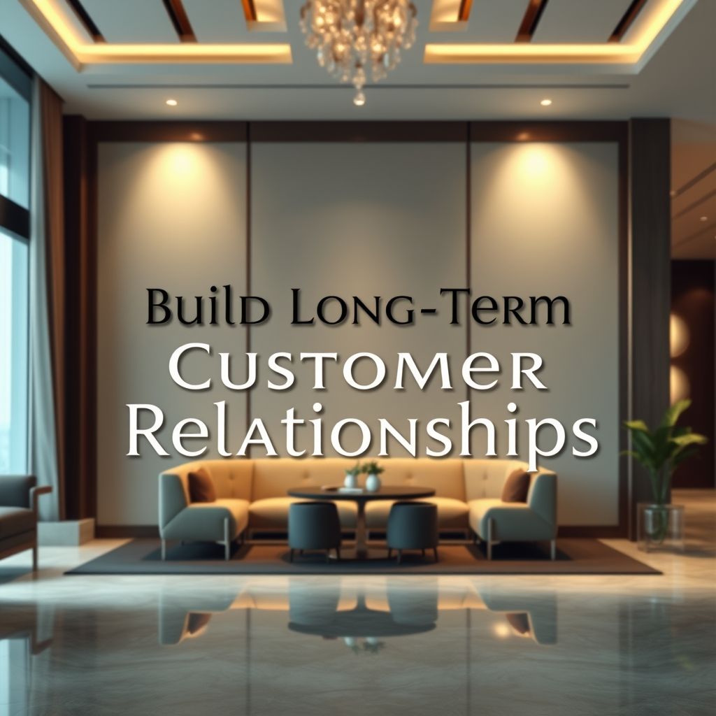 สร้างความสัมพันธ์ระยะยาวกับลูกค้า